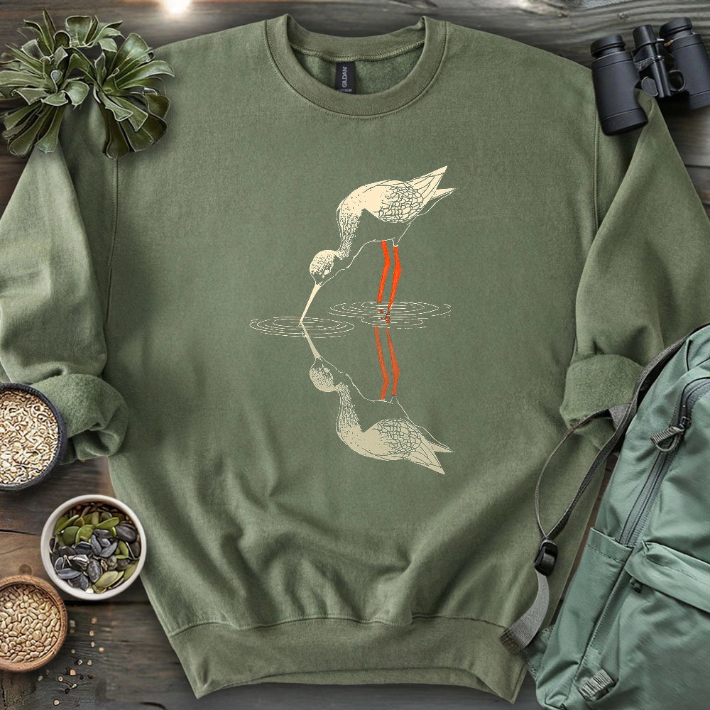 Black-necked Stilt Shadow Sweatshirt