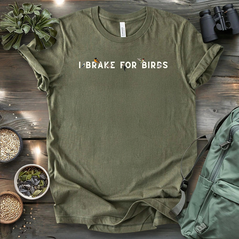 Brake For Birds T-shirt