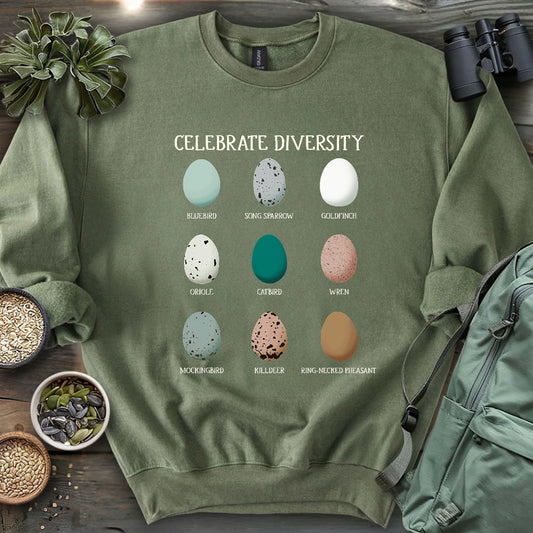 Celebrate Egg Diversity Sweatshirt