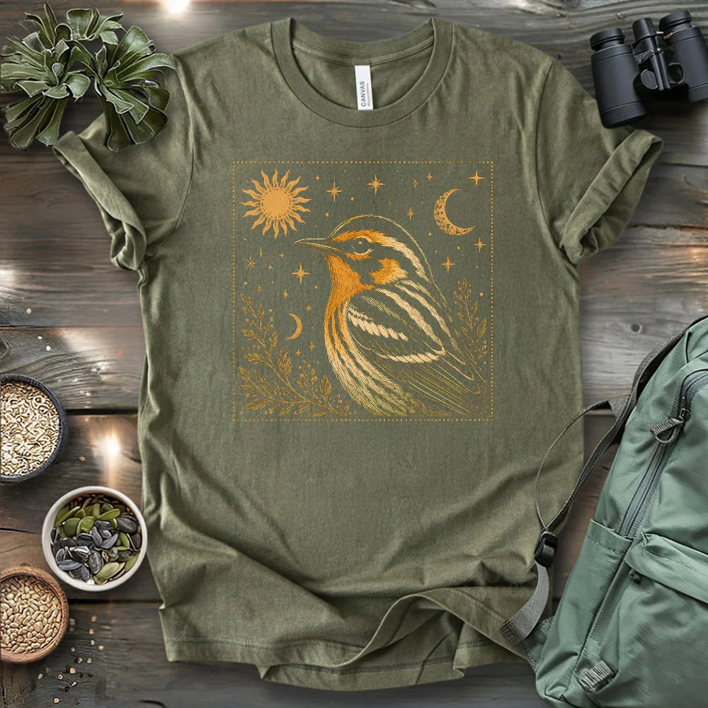 Celestial Blackburnian Warbler T-shirt