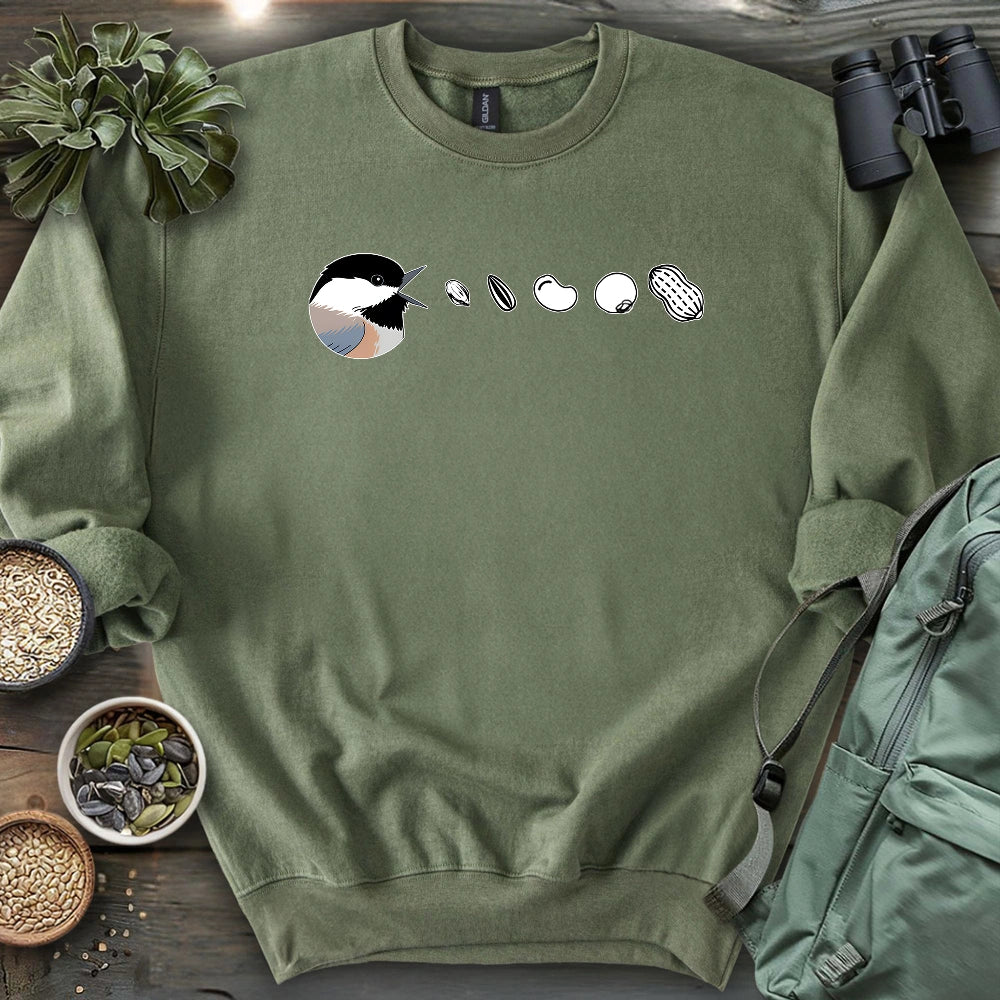 Chickadee Feast Sweatshirt