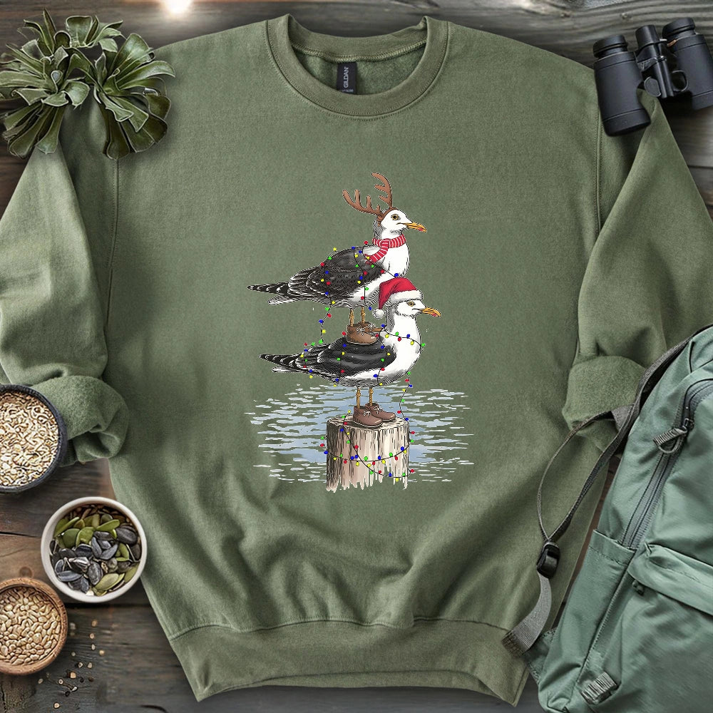 Christmas Seagulls Sweatshirt
