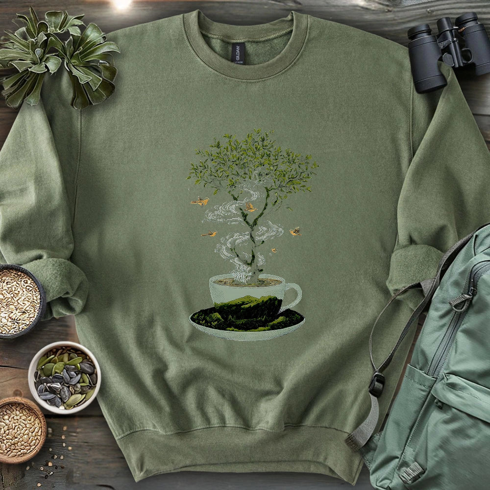 Coffee Tree Attract Birds Sweatshirt