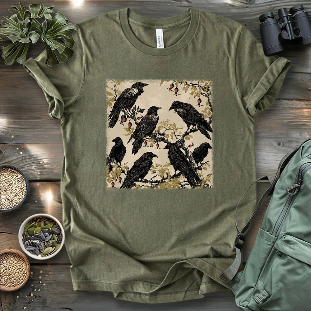Crow's Secret Garden T-shirt