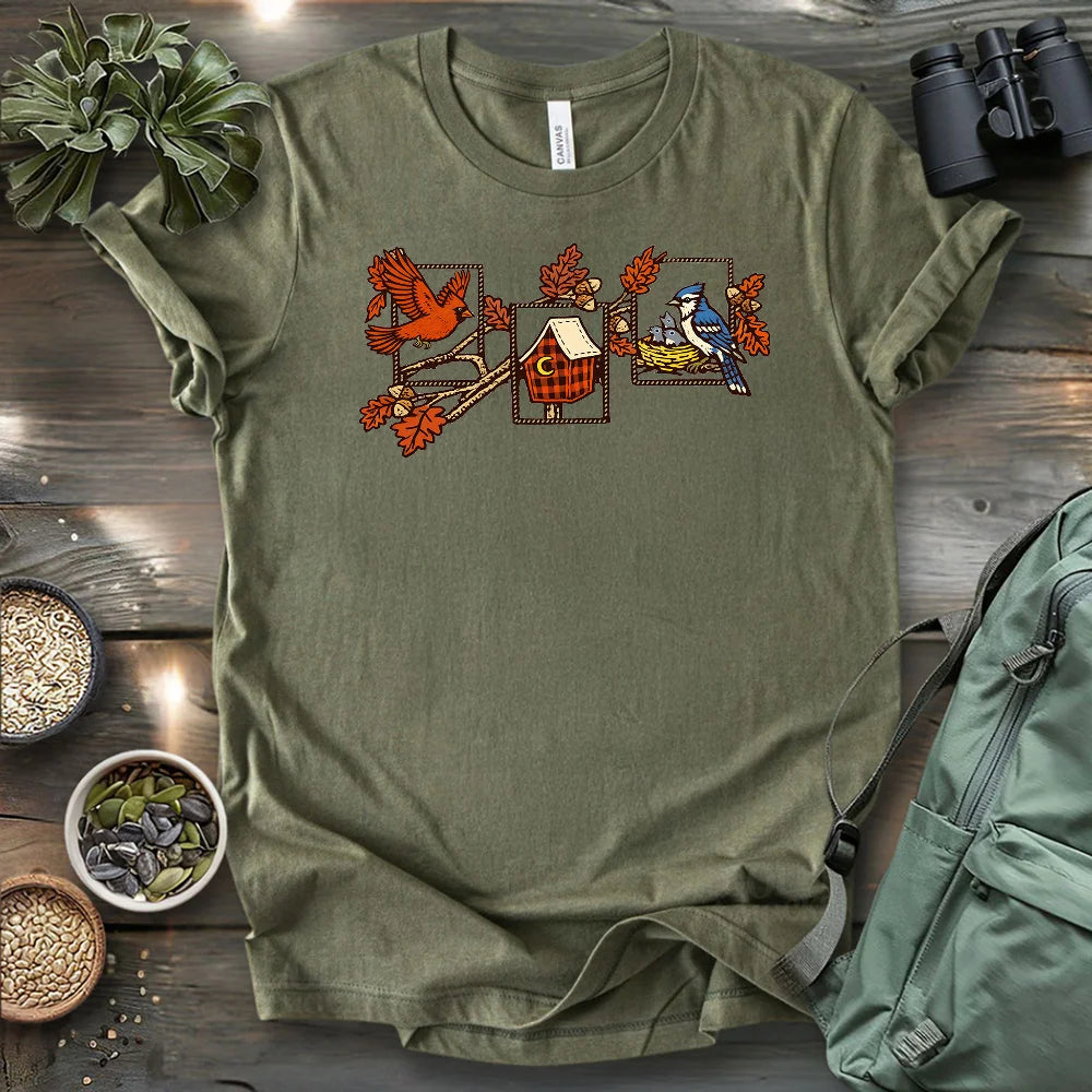 Cute Birds In My Yard T-shirt