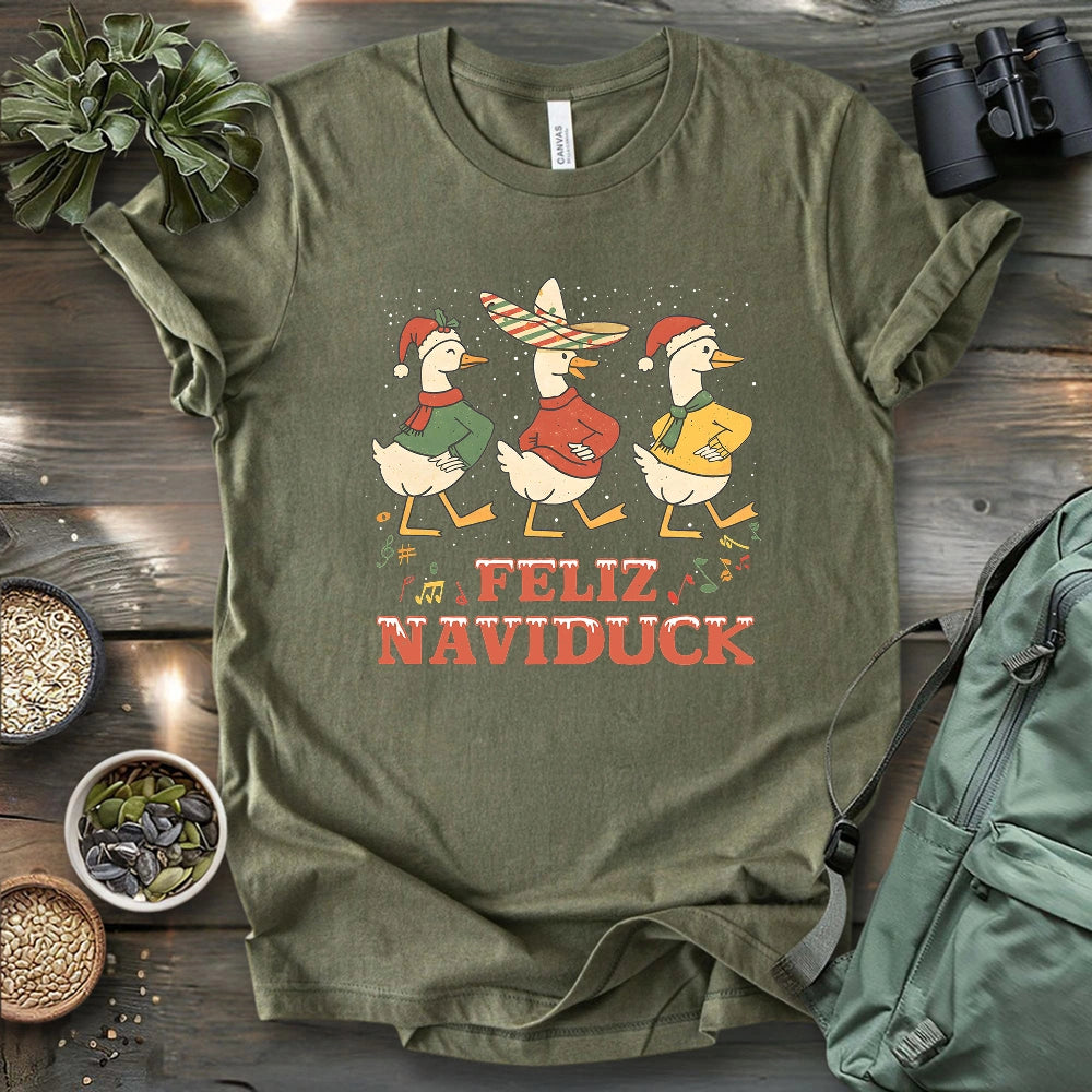 Feliz Naviduck T-shirt