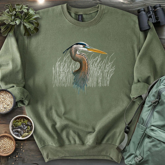 Great Blue Heron Sweatshirt