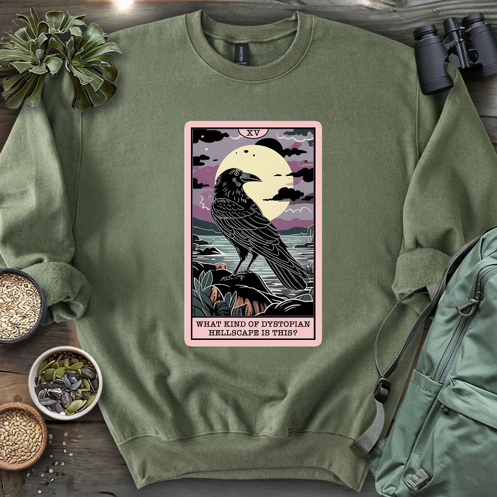 Hellscape Raven Sweatshirt