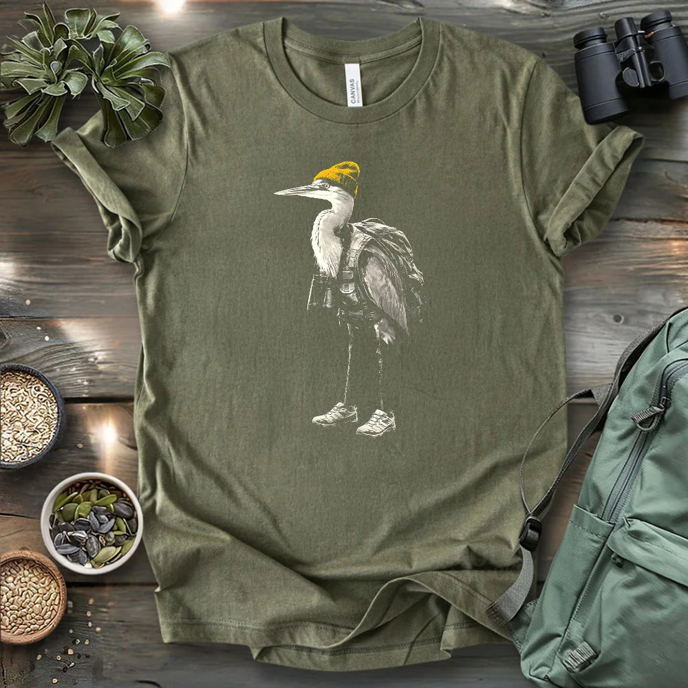 Heron Birding T-shirt
