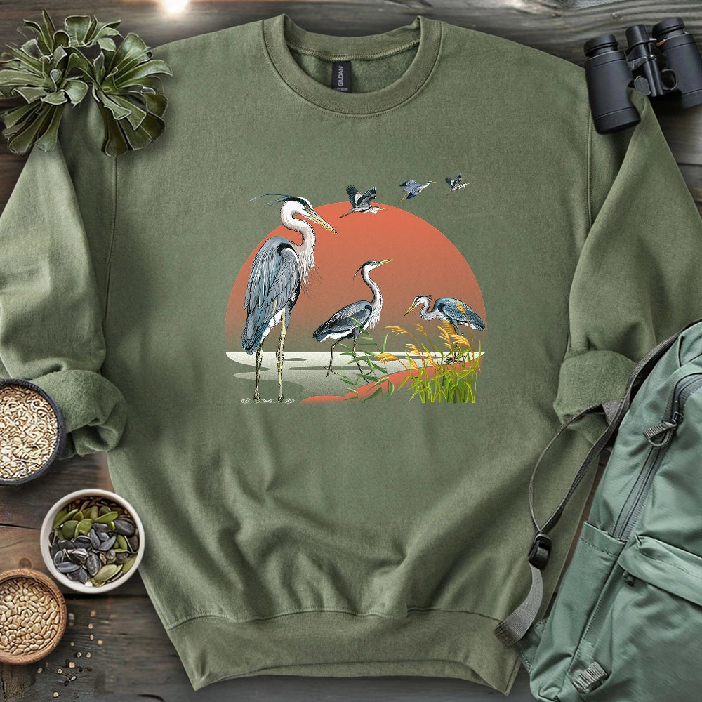 Heron Migration Sweatshirt