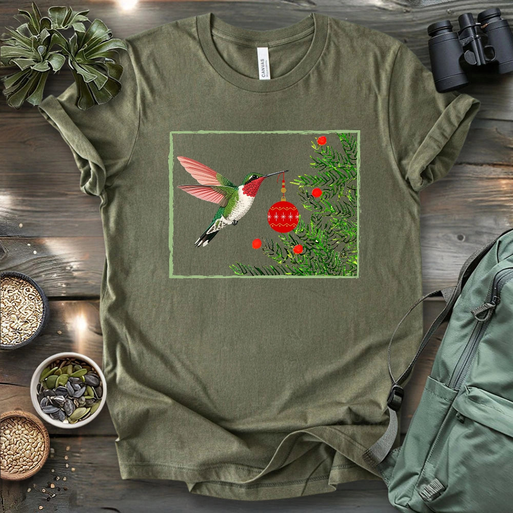 Hummingbird Decorating T-shirt