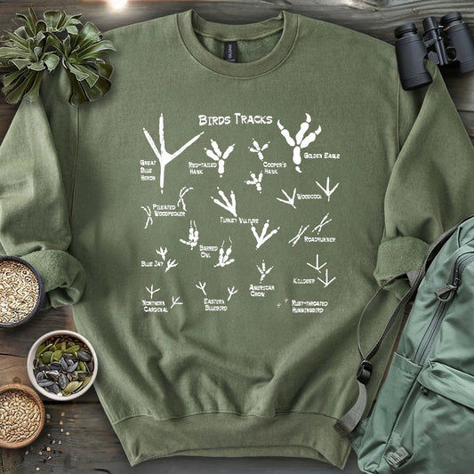 ID Bird Footprints Sweatshirt