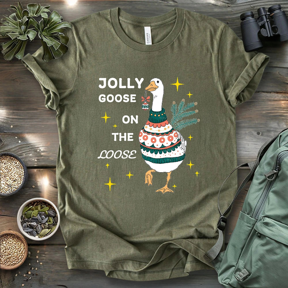 Jolly Goose On The Loose T-shirt
