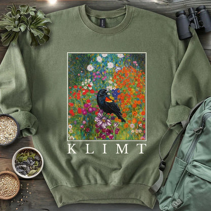 Klimt Blackbird Sweatshirt