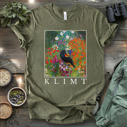 Klimt Blackbird T-shirt