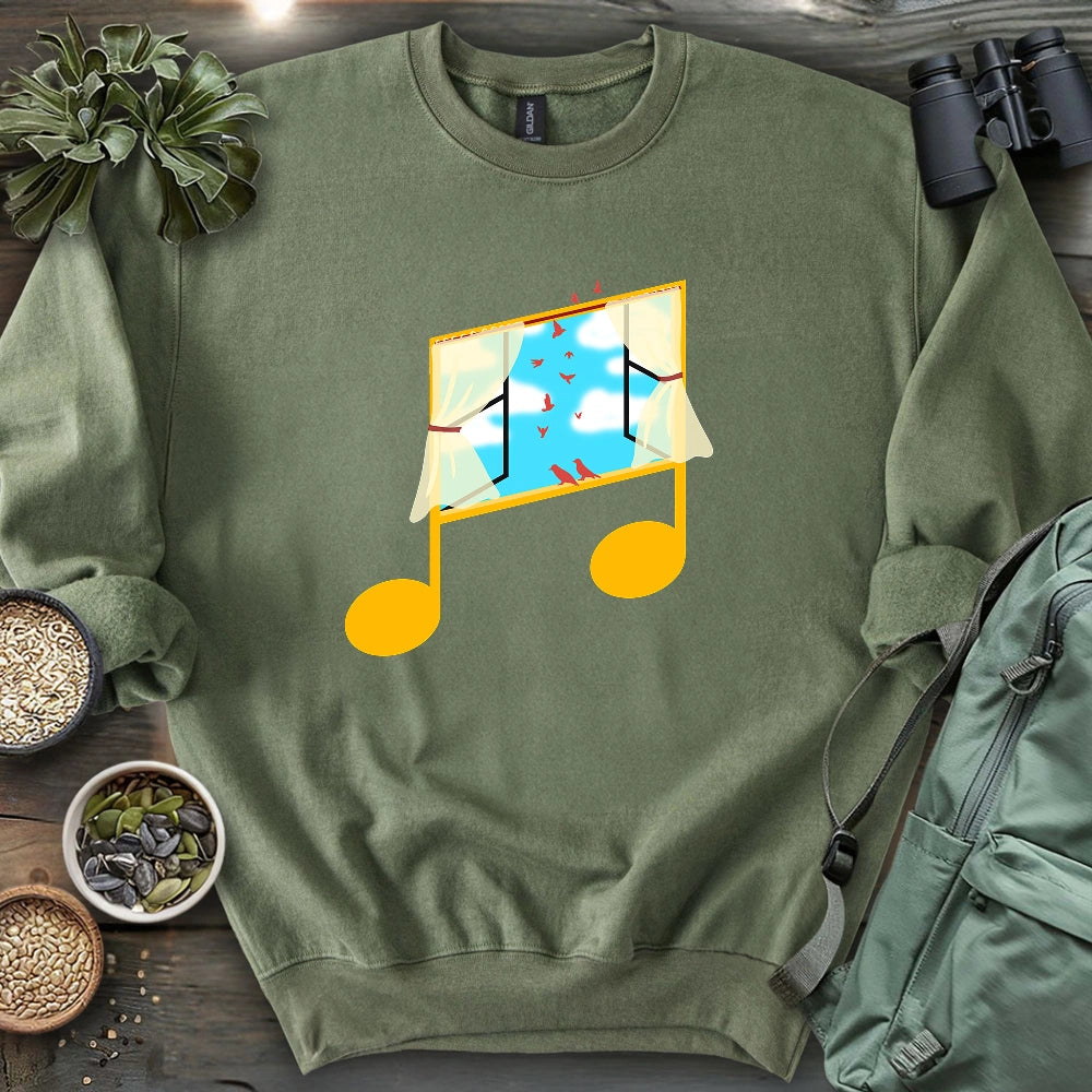 Listening To Songbirds Sweatshirt
