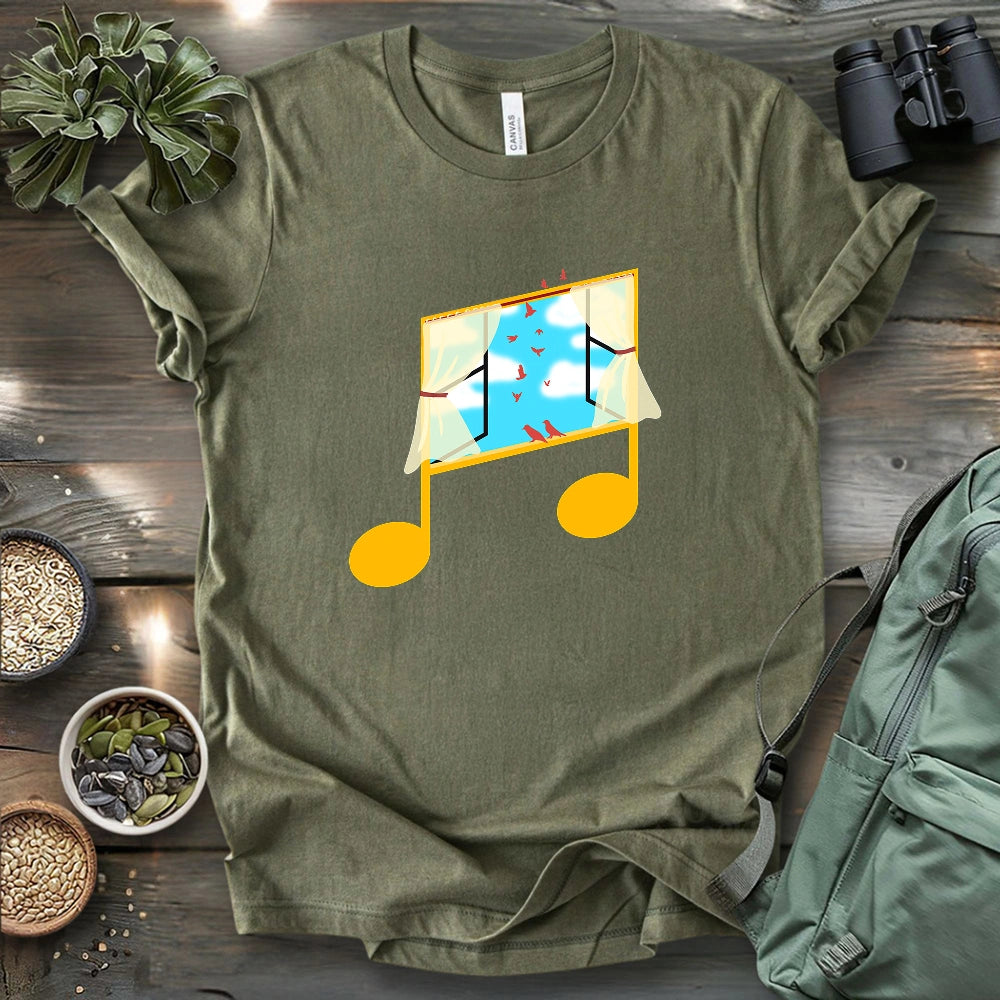 Listening To Songbirds T-shirt
