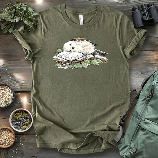 Long-tailed tit Sleeping Beauty T-shirt