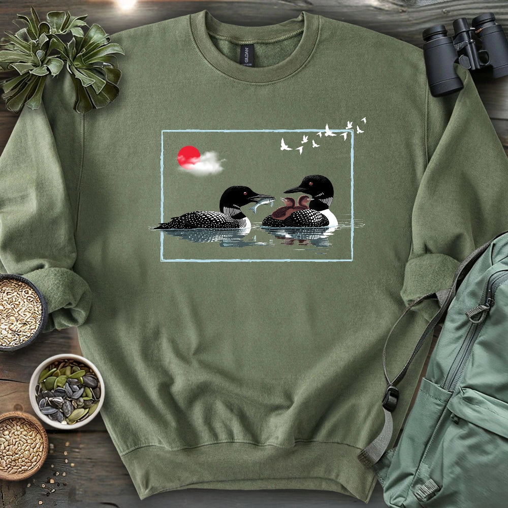 Loon Family Sweatshirt