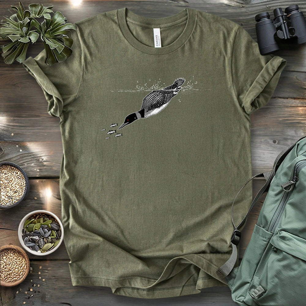 Loon On The Hunt T-shirt