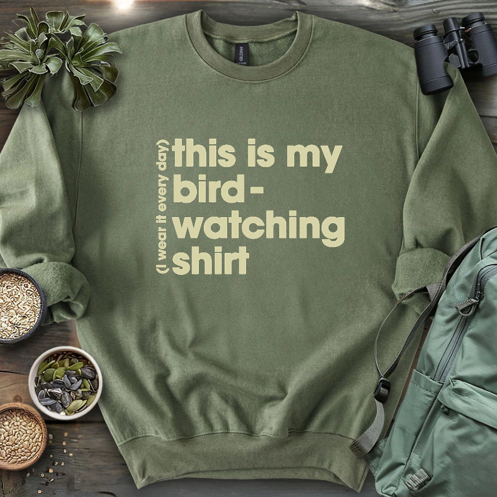 My Bird-watching Sweatshirt
