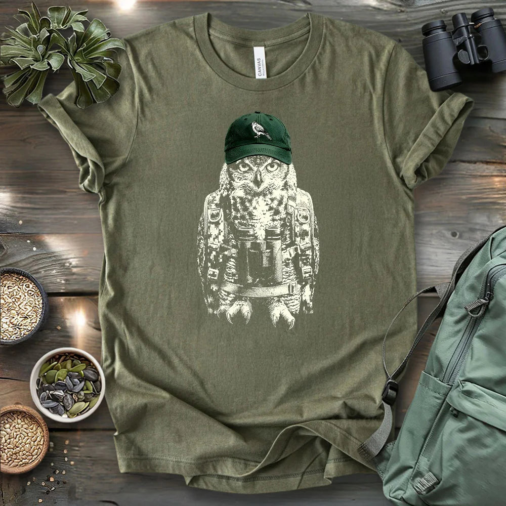 Owl Birding T-shirt