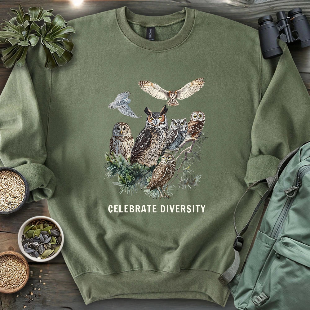 Owl Diversity Sweatshirt