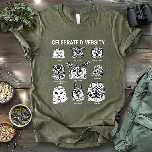 Owl Profiles T-shirt