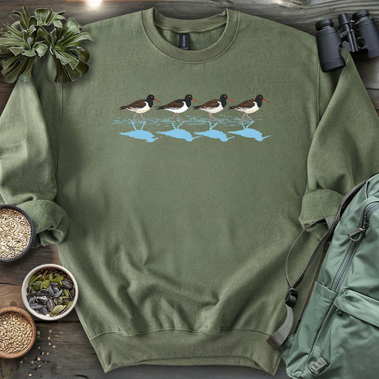 Oystercatchers Walking Sweatshirt