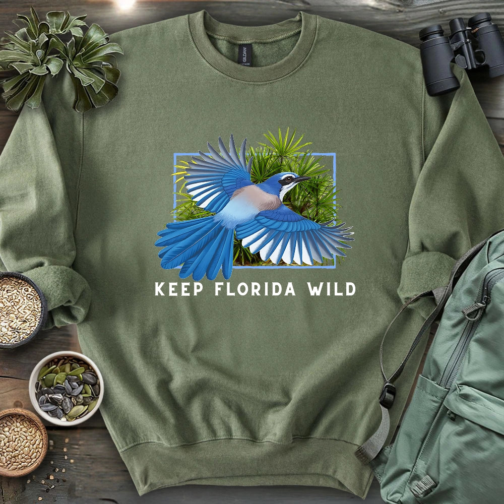 Protect Florida Scrub Jay Sweatshirt