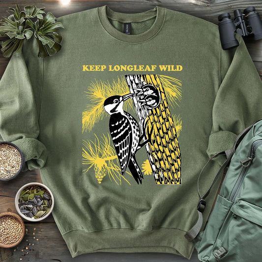 Protect Red-cocked Woodpecker Sweatshirt