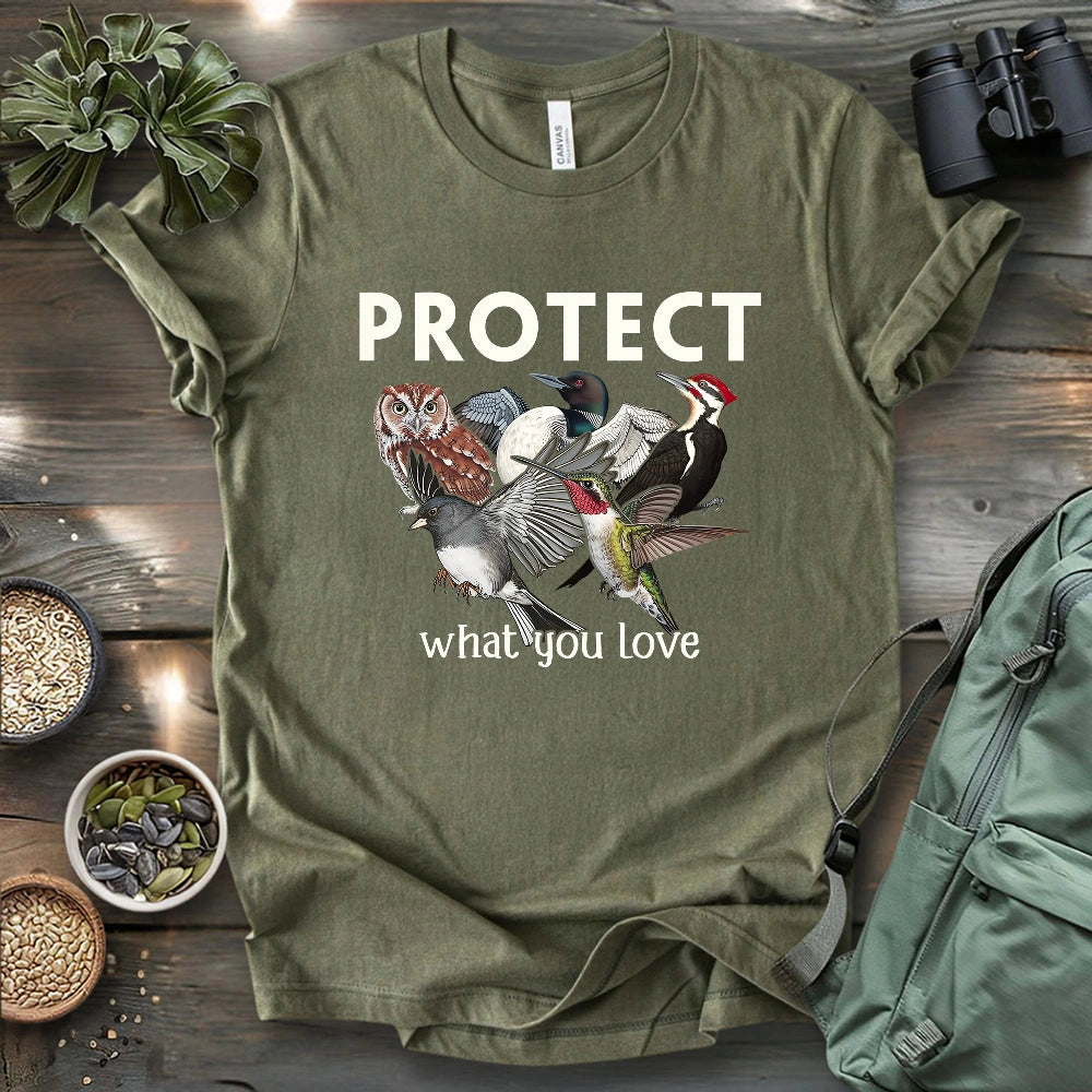 Protect The Birds T-shirt