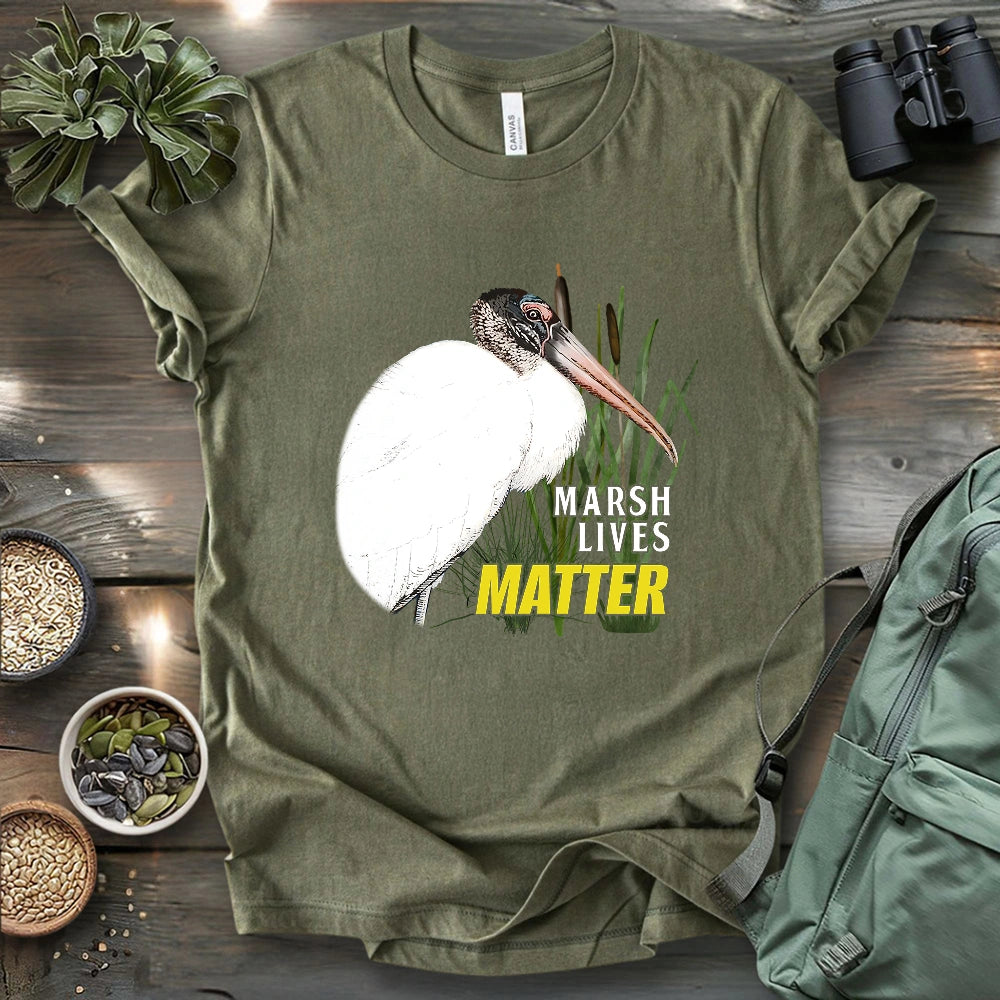 Protect Wood Stork T-shirt