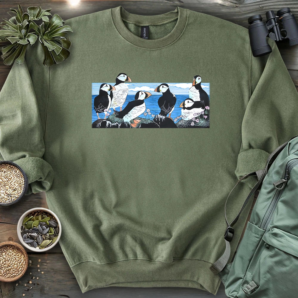Puffin Circle Sweatshirt