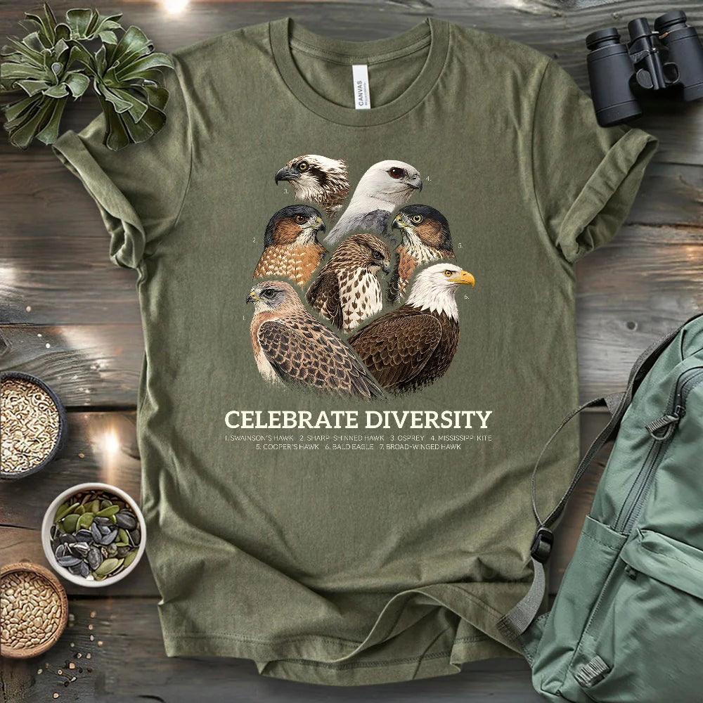 Raptor Diversity T-shirt