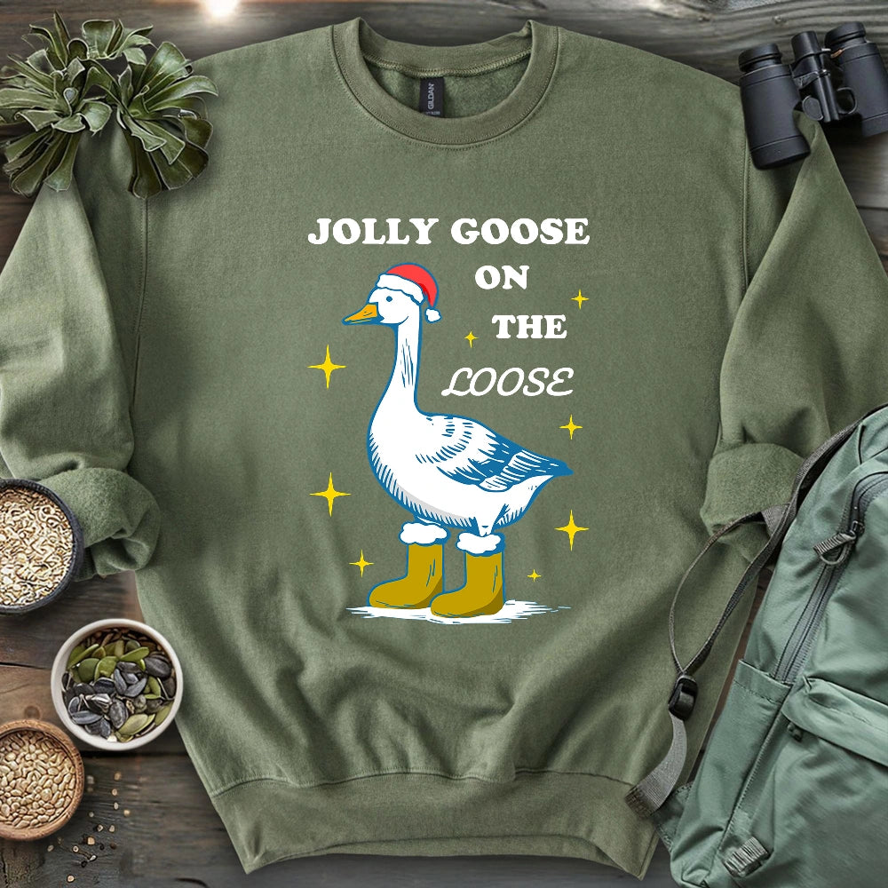 Silly Goose Christmas Sweatshirt