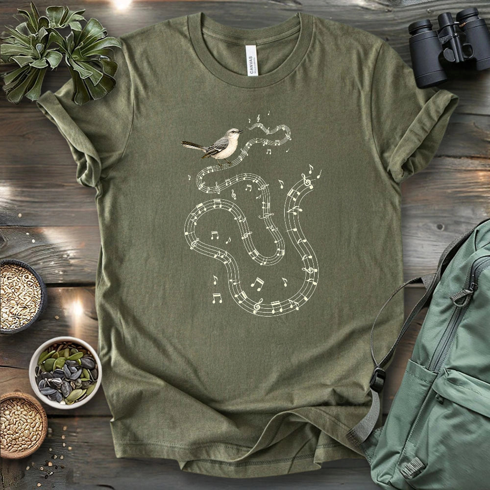 Song Of A Northern Mockingbird T-shirt