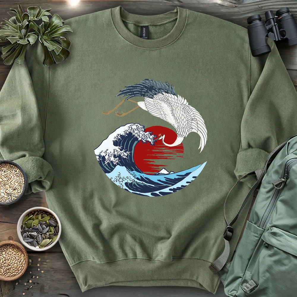 The Japanese Crane Sweatshirt