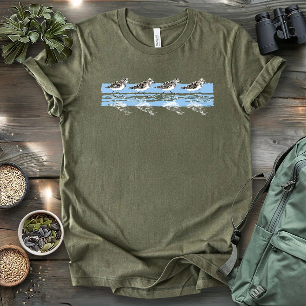 Tidewalking Sandpipers T-shirt