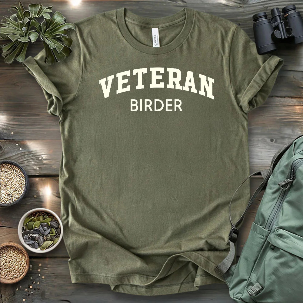 Veteran Birder T-shirt