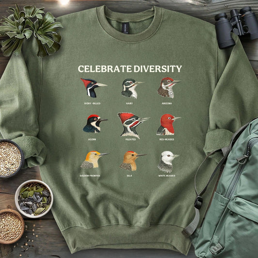 Woodpecker Diversity Sweatshirt