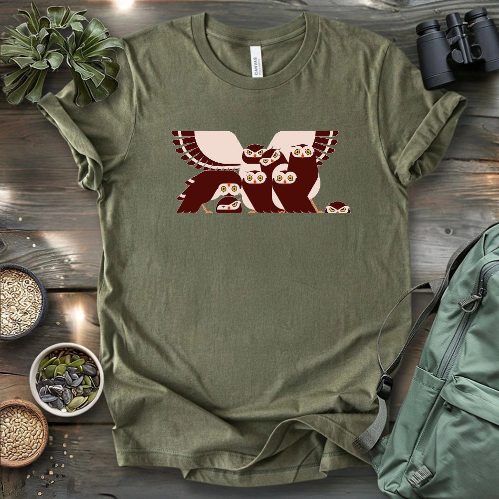 Owl Family T-shirt
