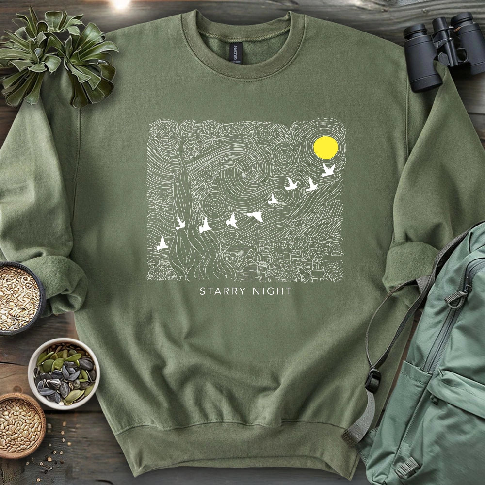 Starry Night Migration Sweatshirt
