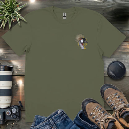 Wild Cranes Must Be Protected 2 Side T-shirt