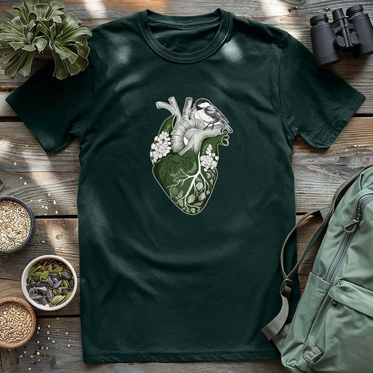 Heart full of nature and love for birds shirt.