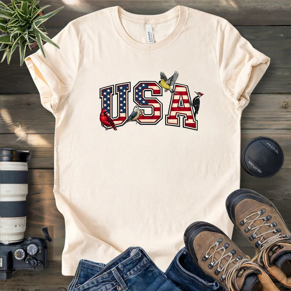 Backyard Birds USA T-shirt
