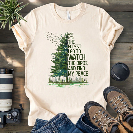 Birdwatching To Heal T-shirt
