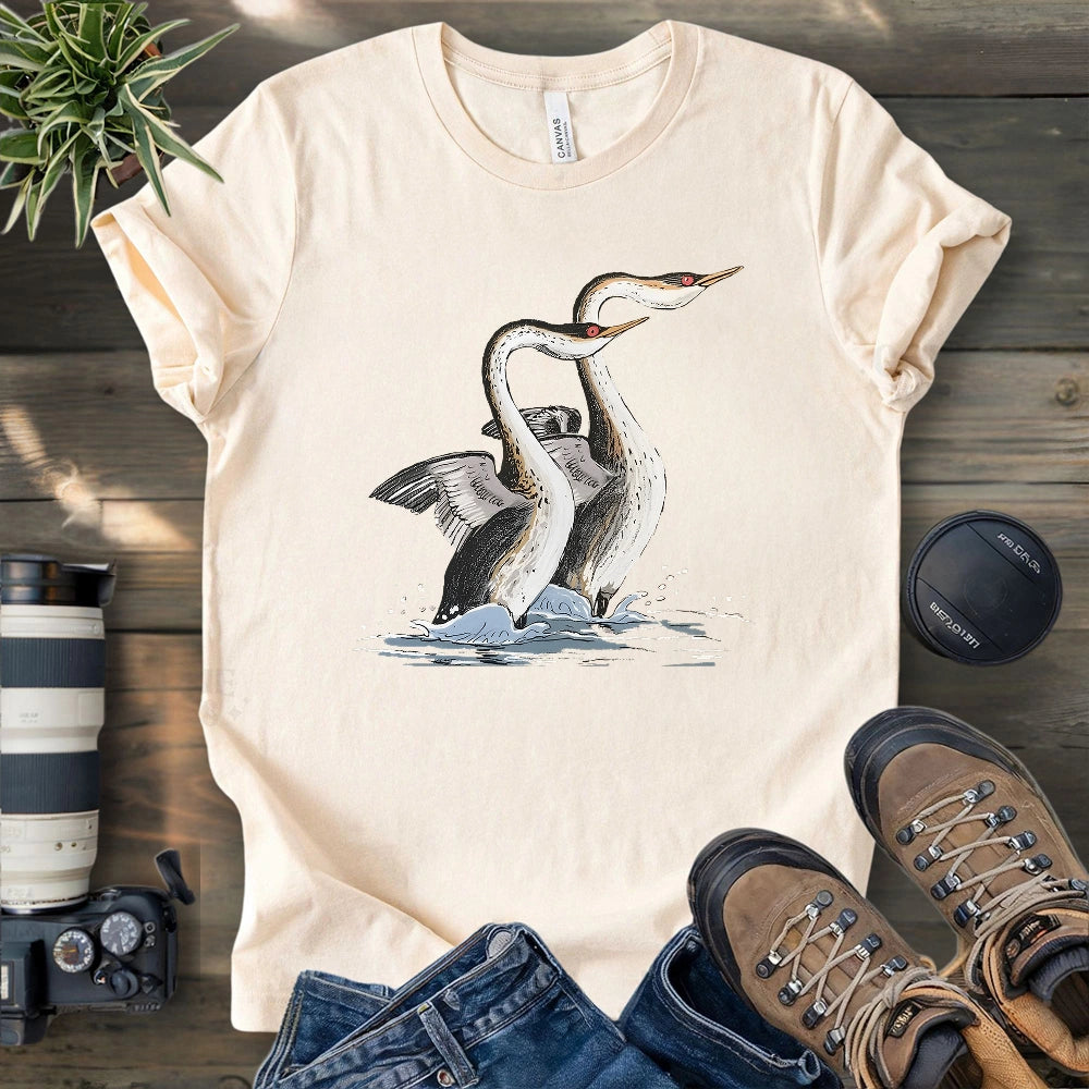Dancing Grebes T-shirt