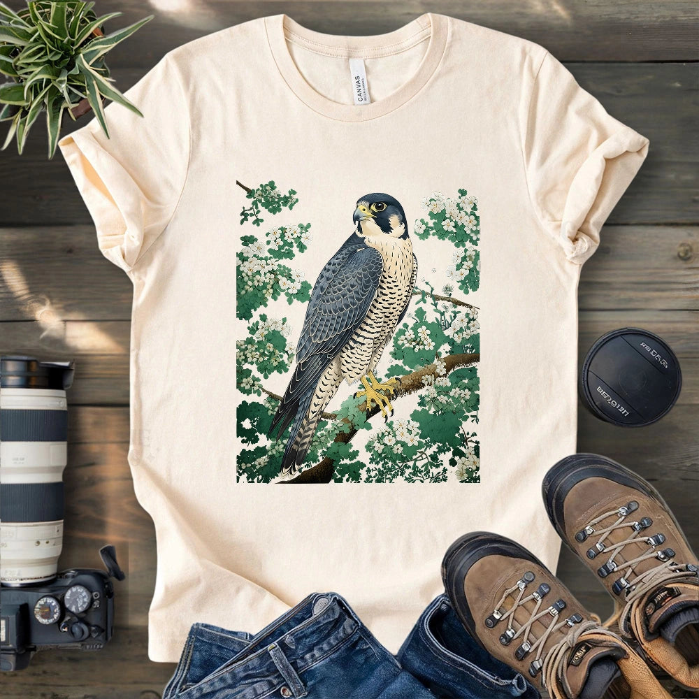 Falcon In Bloom T-shirt