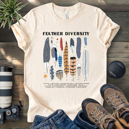 Feather Diversity T-shirt